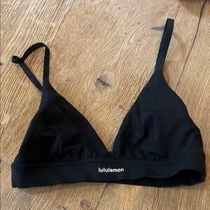 lululemon athletica Black Seamless Bra